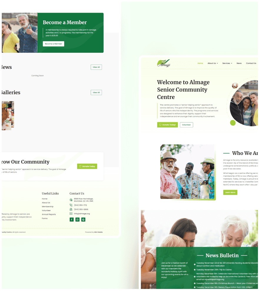 Almage Senior Community Centre screenshot 1