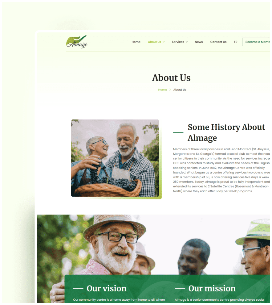 Almage Senior Community Centre screenshot 2