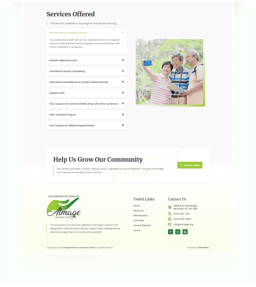 Almage Senior Community Centre screenshot 4