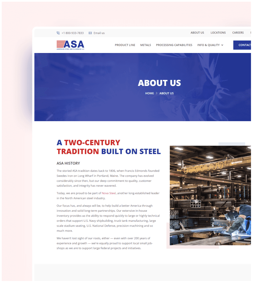 American Steel & Aluminum screenshot 2